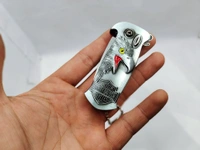 MOTOR CYCLE KEY CHAIN - Gray, 9 Inches