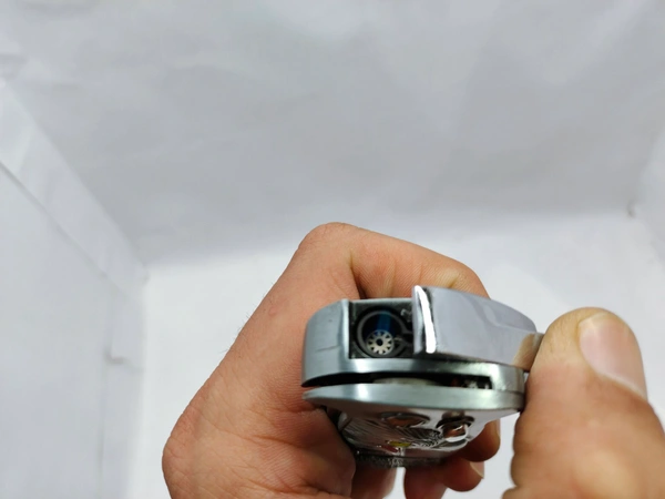 MOTOR CYCLE KEY CHAIN - Gray, 9 Inches