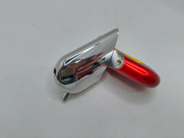 HEART SHAPE FULL METAL  - Red, 5