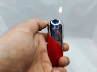 HEART SHAPE FULL METAL  - Red, 5