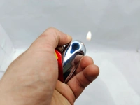 HEART SHAPE FULL METAL  - Red, 5