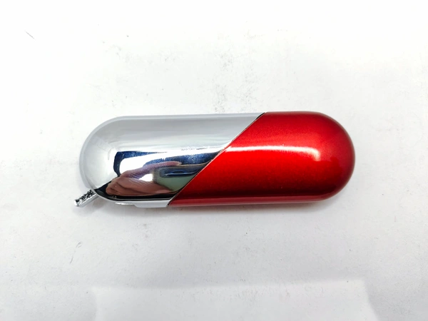 HEART SHAPE FULL METAL  - Red, 5