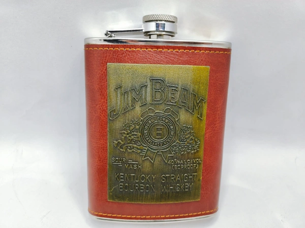 ANTIQUE BOTTLE STAINLESS STEEL  - Brown, 10 Inches