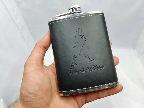 ANTIQUE BOTTLE STAINLESS STEEL  - Black, 12 Inches