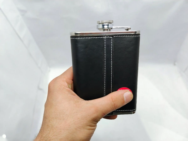 ANTIQUE BOTTLE STAINLESS STEEL  - Black, 12 Inches