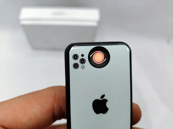 FULL METAL  APPLE 🍎 SHAPE  - White, 3 Function