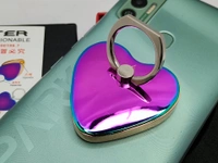 HEART SHAPE FINGER TOY - Magenta / Fuchsia, 2 Inch