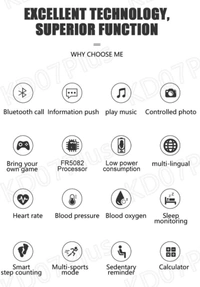 T55 SMART WATCH  - Black