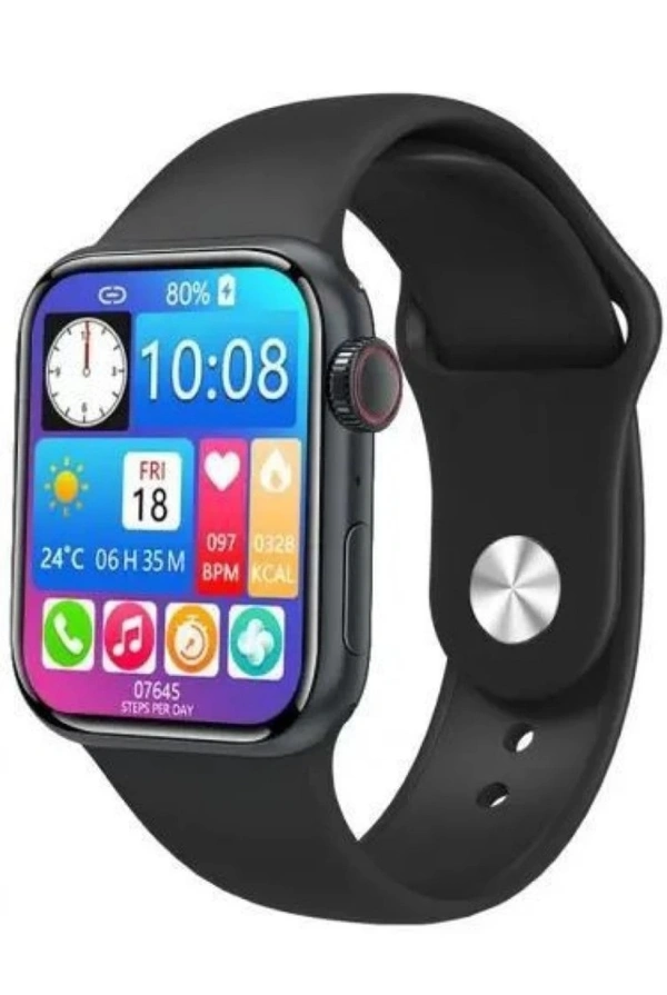 i8 Pro Max Smrat Watch - Black