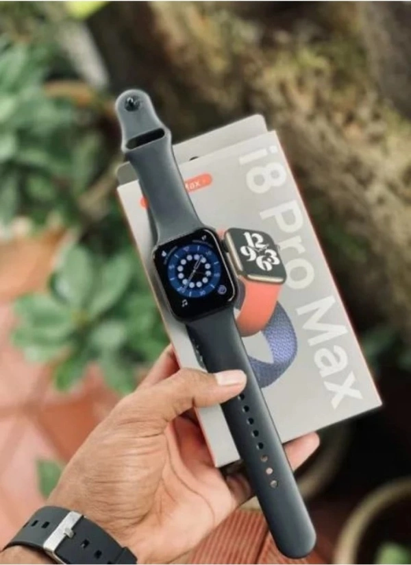 i8 Pro Max Smrat Watch - Black