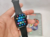 I 8 PRO MAX CROWN BUTTON WORKING  - Black