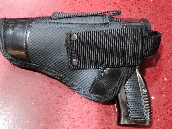 GUN COVER POLO - Black, 10 Inch