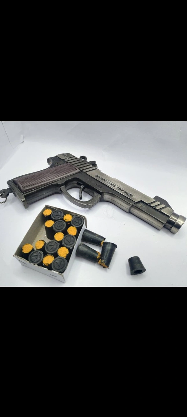 BODYGUARD FULL METAL BLACK 600 GRAM+1 TRIPLE POWER CORK BOX+1STRING - Gray, 10 Inch