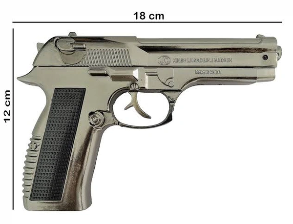 608 LIGHTER GUN FULL METAL 500 GRAM LOAD FUNCTION - Dorado, 10 Inch