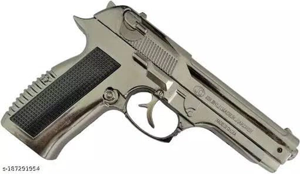 608 LIGHTER GUN FULL METAL 500 GRAM LOAD FUNCTION - Dorado, 10 Inch