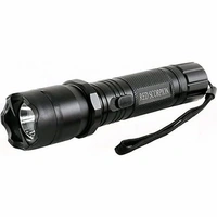 1101 FLASHING LIGHTS TORCH STUN GUN FOR SELF DEFENCE - Black, 6 Inch