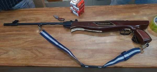 HOCKEY RIFLE 3 FT .177  - Brown