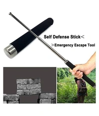 SELF DEFENCE STICK METAL 26 - Gray, 2 Ft