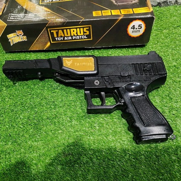 JUNGLEE TAURAUS AIR GUN  - Black, 12 Inch