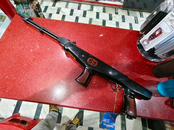 AK 74 | AIR GUN DOBULE BARREL - Black, 4 Feet