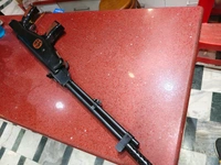 AK 74 | AIR GUN DOBULE BARREL - Black, 4 Feet