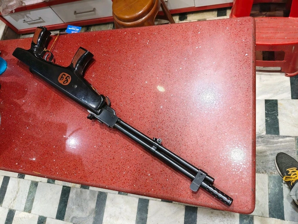 AK 74 | AIR GUN DOBULE BARREL - Black, 4 Feet