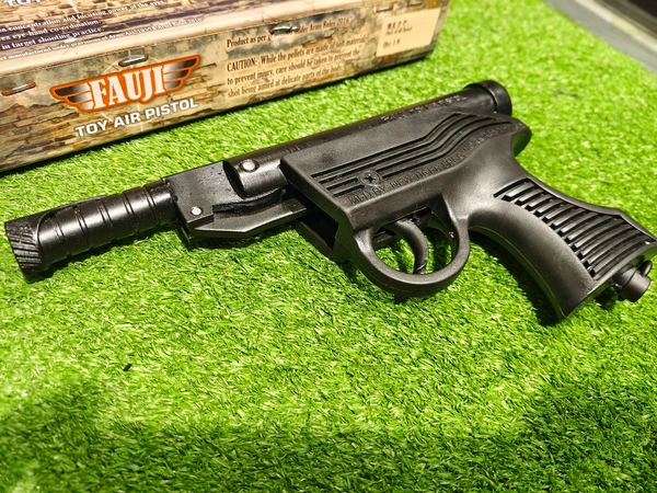 FAUJI AIR GUN  - Black, 8 Inch
