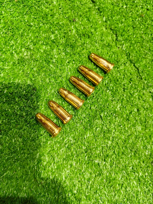 FAKE GOLD BULLETS PACK OF 20 PC  - Gold
