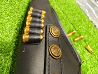 COVER+ FAKE GOLD BULLETS PACK OF 6 PC  - Gold, 1 Inch