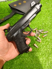 KEHAR 9 MM CORK GUN+ 1 BOX CORK  - Black, 6 Inch