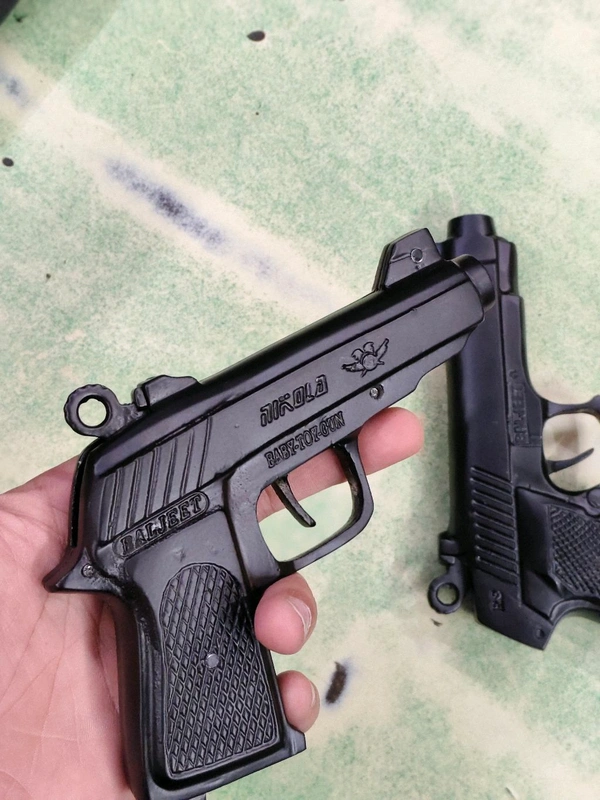 NIKOLA CORK GUN +1 BOX CORK (20) Pc - Black, 5 Inch