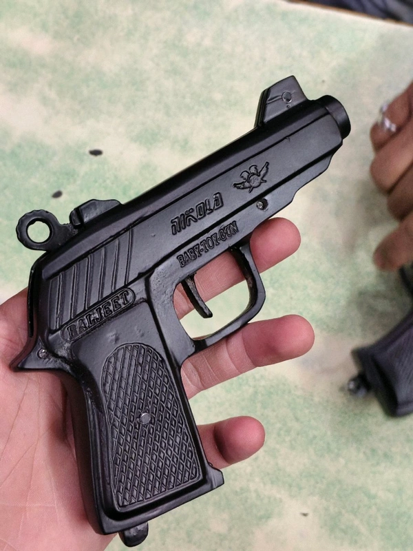 NIKOLA CORK GUN +1 BOX CORK (20) Pc - Black, 5 Inch