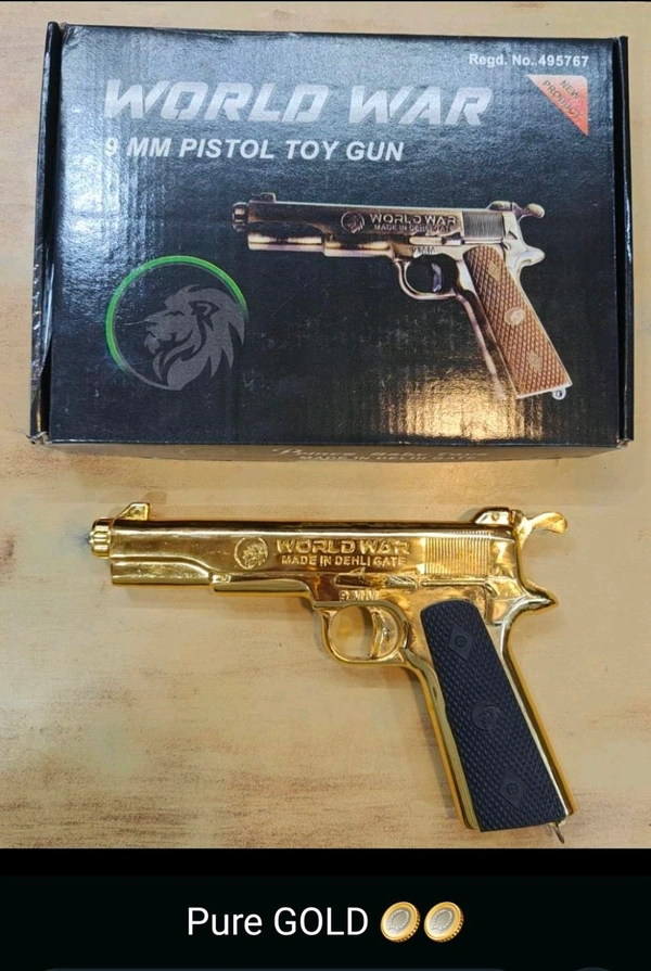 GOLD EDITION WORLD WAR (1 BOX CORK) - Gold, 7 Inch