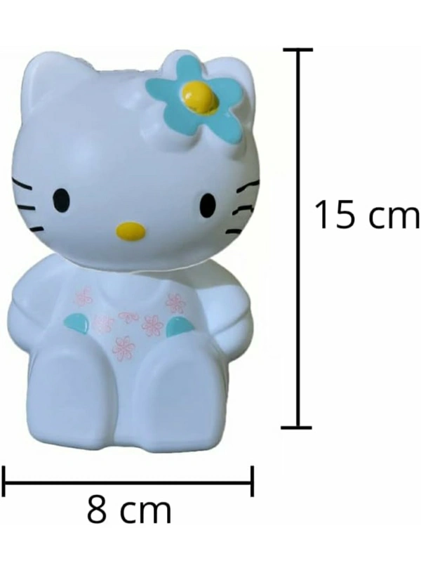 Coin Box For Kids, Kitty Cat Money Box, Colorful Piggy Bank For Money Saving - (Pack of 1), Classic, Pink