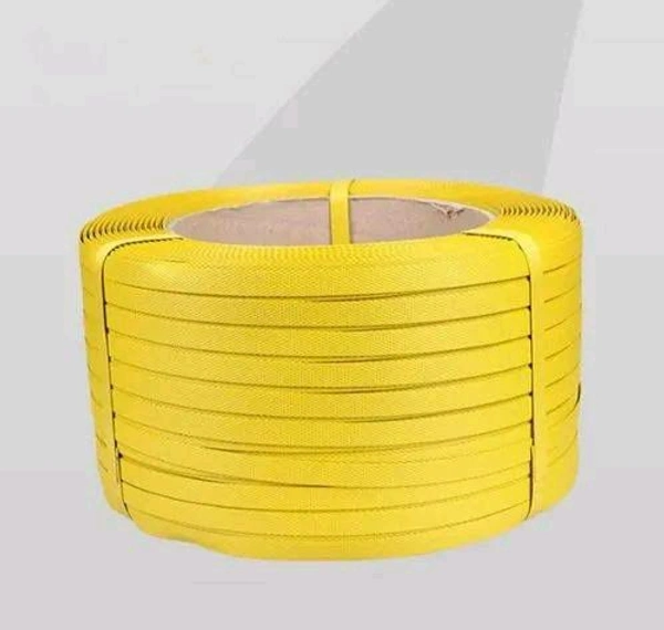12mm / Strapping Roll High Strength / Yellow / Polypropylene (Virgin) / Packing Box Strap/Strapping Roll /12mm Thickness / 4.5kg Per Roll - 4.5kg / Roll