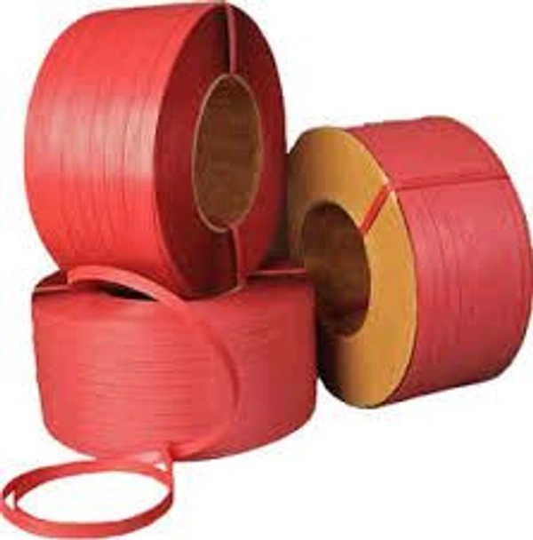 12mm / Strapping Roll High Strength / Red / Polypropylene (Virgin) / Packing Box Strap/Strapping Roll /12mm Thickness / 4.5kg Per Roll - 4.5kg / Roll