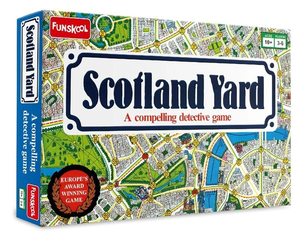 Funskool Scotland Yard - Detective Strategy Board Game for 3-6 Players | Ages 7+ Years | Family Fun Mystery Game Delivery Time : 2-3Days