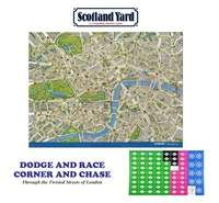 Funskool Scotland Yard - Detective Strategy Board Game for 3-6 Players | Ages 7+ Years | Family Fun Mystery Game Delivery Time : 2-3Days