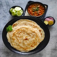 🟢Parotha With Sabji  ( 2Pcs )  @ Noni Gopal Bhandar 