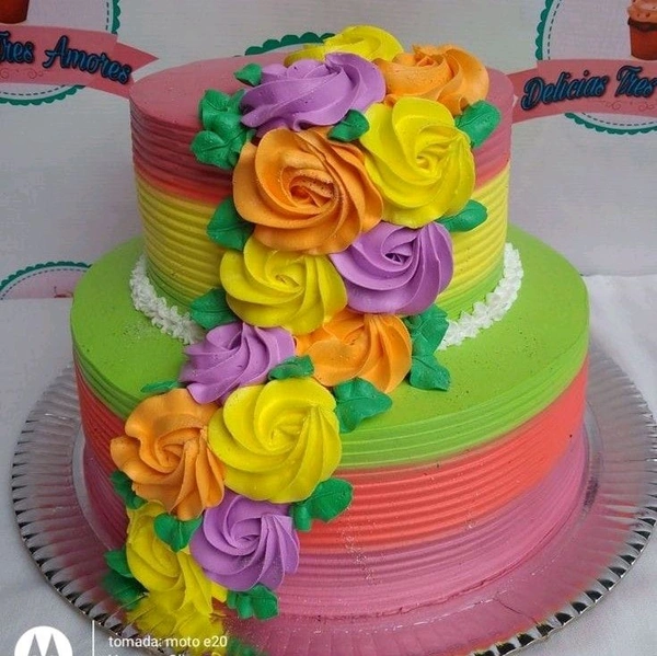 Rose Cake Special - 1KG - Pineapple