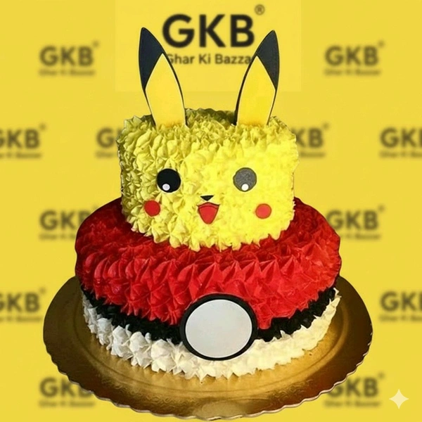 🟢Veg Pokemon Cake Special - 1KG