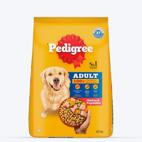 Pedigree Chicken Flavour Biscrok Dog Biscuits Dog Treats (500g)
