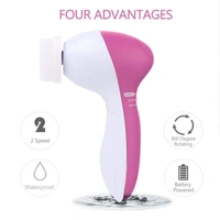 5 in 1 silicone cleanser, Deep Cleanser, pore cleanser, facial massage, skin care, waterproof makeup brush