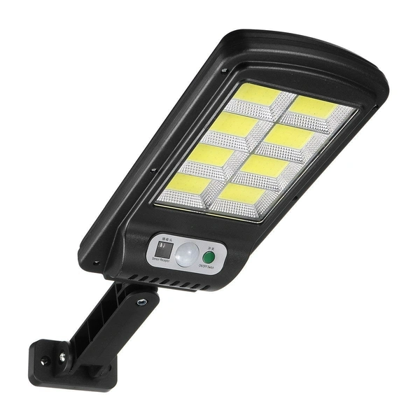 Jortan Solar Street Lights Outdoor 1200MH 120 LED Lumens Solar Lamp Waterproof Security Light