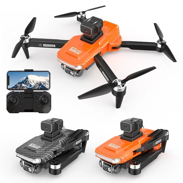 JS29 Drone 4k Dual Camera Obstacle Avoidance Optical Flow Wifi Fpv Foldable Brushless Motor Rc Dron Profesional Quadcopter Toy