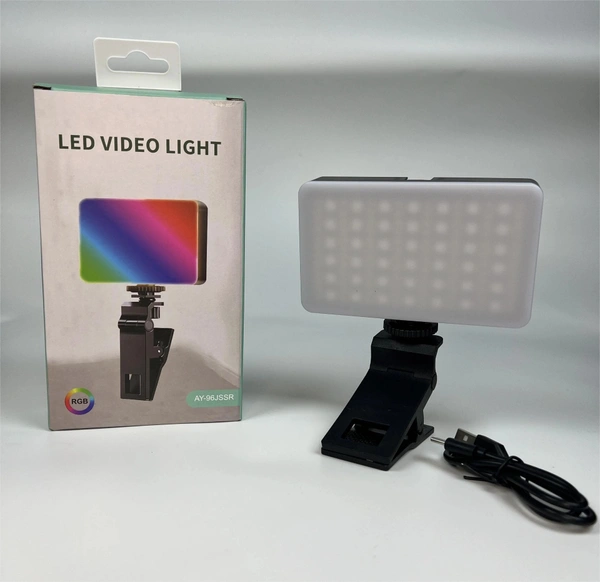 AY-96 RGB Pocket Fill Light - Portable Mini LED Full-Color Ambient Light