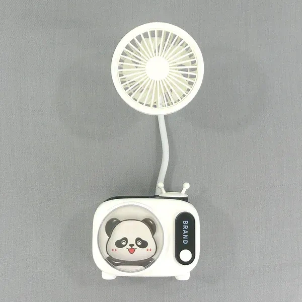CUTE ANIMAL CARTOON STAND MINI FAN WITH PENCIL SHARPENER 352A