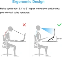 Laptop Stand Foldable Aluminum Stand for all laptops
