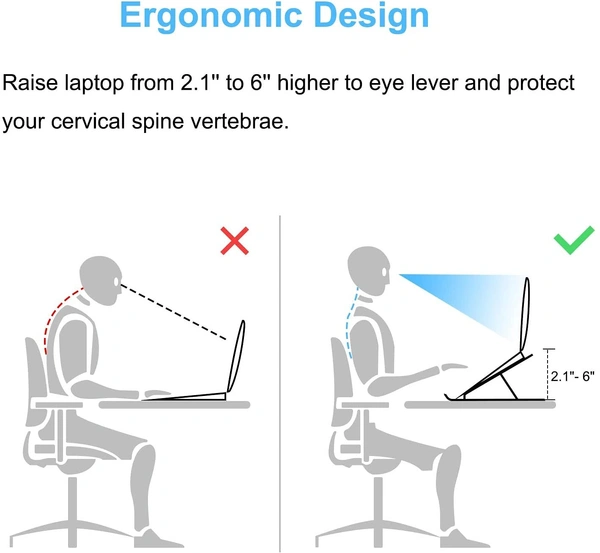 Laptop Stand Foldable Aluminum Stand for all laptops