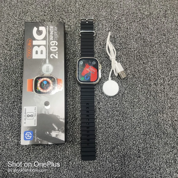 T900 Ultra Smart Watch - Black